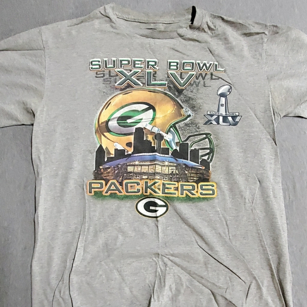 Vintage Greenbay Packers superbowl shirt